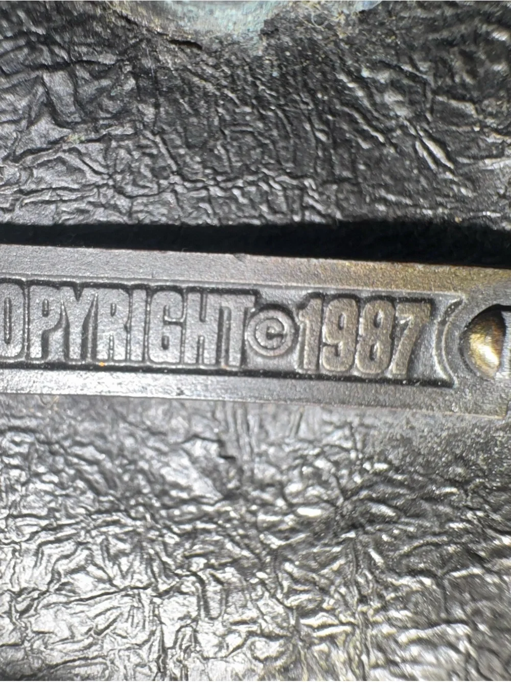 Vintage 1987 Great American Tradition Keep America Rolling Belt Buckle USA